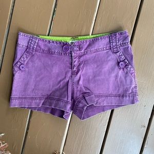 Mossimo Purple Shorts Size 5